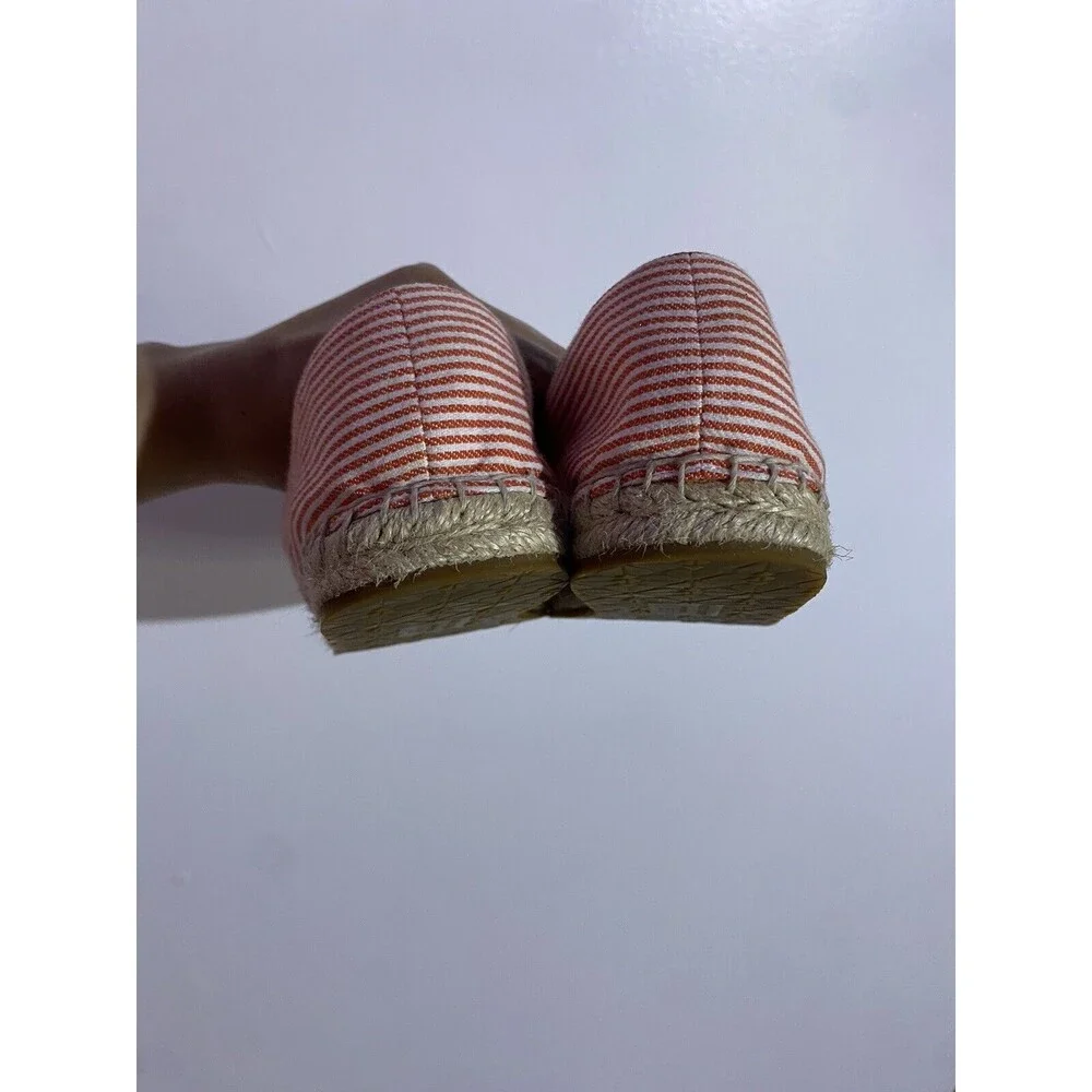 Kate Spade Espadrilles 6.5 Red Ocean Stroll Seas The‎ Day Flats Loafers Nautical